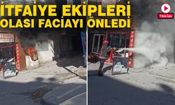 Zamanlama harika! Eve sıçramadan söndürüldü