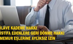 Memurlara yeni hak geliyor