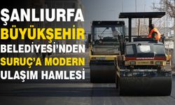 Şanlıurfa Büyükşehir Belediyesi'nden Suruç modern ulaşım hamlesi