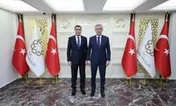 Urfa'nın baş müdüründen Mardin Valisine ziyaret