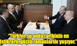 Cumhurbaşkanı Erdoğan'dan "erken seçim" yanıtı