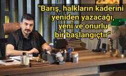 Zeki Yıldırım'dan barış süreciyle ilgili önemli açıklama...
