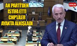 AK Parti'den istifa etti, CHP'liler ayakta alkışladı