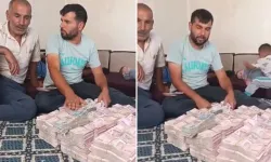 önüne deste deste para koyup isyan etti