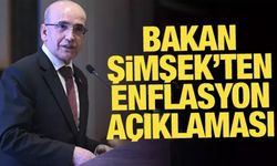Mehmet Şimşek'ten enflasyon açıklaması