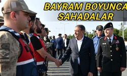 Bayram boyunca sahadalar
