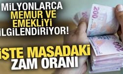 Memur ve emeklinin zam oranı ne kadar olacak?