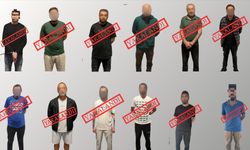 Kırmızı bültenle aranan 12 kişi Türkiye'ye getirildi