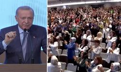 Erdoğan'dan salonu ayağa kaldıran sözler...