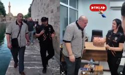 Alman Polisine Balıklıgöl'de doğum günü sürprizi