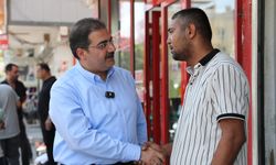 Başkan Canpolat esnaf ve vatandaşlarla buluştu