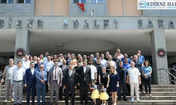 Başsavcı Çakmak, Edirne’den Urfa’ya Gözyaşlarıyla  Uğurlandı