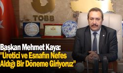 Başkan Kaya'dan flaş açıklama...