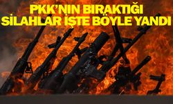 PKK silahlarını bıraktı