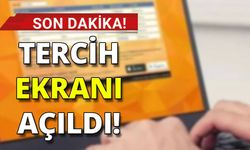 YKS tercih işlemleri başladı!