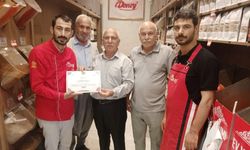 Eğitim gören esnaf sertifikasını aldı