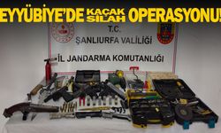 Eyyübiye'de kaçak silah operasyonu!