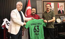 Urfaspor'dan Başkan İnan'a ziyaret