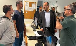 Müdür Berk'ten gece denetimi