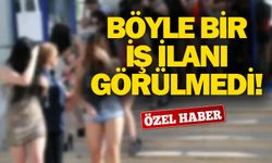 Skandal! Eskorta yardımcı aranıyor..