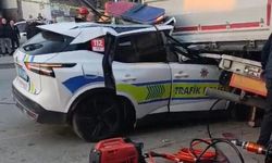 Polis Aracı Tıra Çarptı: 1 Şehit, 1 Polis Ağır Yaralı