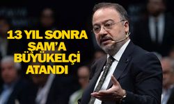13 yıl sonra Şam'a büyükelçi atandı