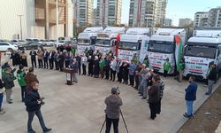 Gazze’ye 3. Yardım Konvoyu Dualarla Uğurlandı