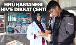 HRÜ HASTANESİ HIV’E DİKKAT ÇEKTİ
