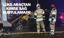 Feci Kaza: Otomobil Tıra Çarptı, 4 Ölü..