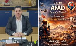 Sendika Başkanı Ergin, AFAD’ın kuruluş yıl dönümünü kutladı