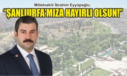 Milletvekili Eyyüpoğlu'ndan Urfa'ya müjde...