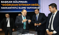 Şanlıurfa Büyükşehir Belediyesi'nde iş umudu kura ile belirlendi