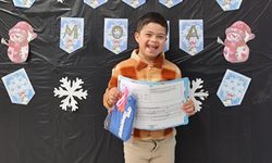 Özel Öğrenci Muhammed Said Kendirci Karnesini Aldı