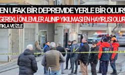 Şanlıurfa’da Kolonlarından Ses Gelen Bina Boşaltıldı