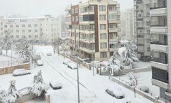 Şanlıurfa’da kar yağışı etkili oluyor