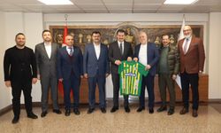 Şanlıurfaspor Yönetimi'nden Salih Ayhan'a ziyaret