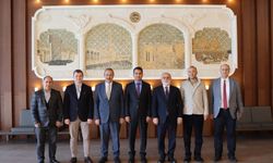 Maral ve beraberindeki heyetten  Kaya’ya ziyaret