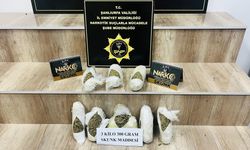 Urfa'da 3 kilo 300 gram ele geçirildi