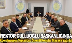 Harran Üniversitesi’nde Koordinasyon Toplantısı Gerçekleştirildi