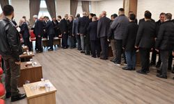 Şanlıurfa Ticaret Borsası'nda da bayramlaşma heyecanı vardı