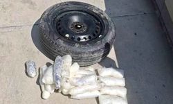 Yedek lastikten çıkanlar şok etti!