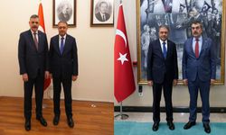 Vali Şıldak'tan 2 bakanı daha ziyaret etti