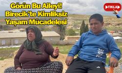 Kimliksiz bir hayat nasıl olur siz onlara sorun..