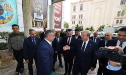 KKTC Eski Cumhurbaşkanı Tatar’dan Şanlıurfa Büyükşehir Belediyesi’ne ziyaret