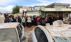 Milletvekili Yazmacı Fırtınanın vurduğu Viranşehir’de