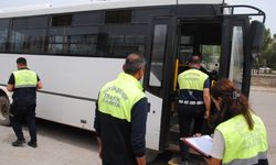 Urfa'da toplu taşıma araçları mercek altında!