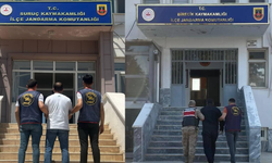 Suruç ve Birecik'te aranan iki hükümlü jandarmaya takıldı