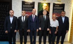Şehit Gazi Derneği'nden Başsavcı Çalış'a hayırlı olsun ziyareti