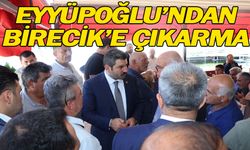 Eyyüpoğlu'ndan Birecik'e çıkarma