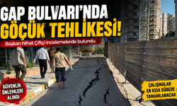Başkan Çiftçi, o yolda incelemelerde bulundu!